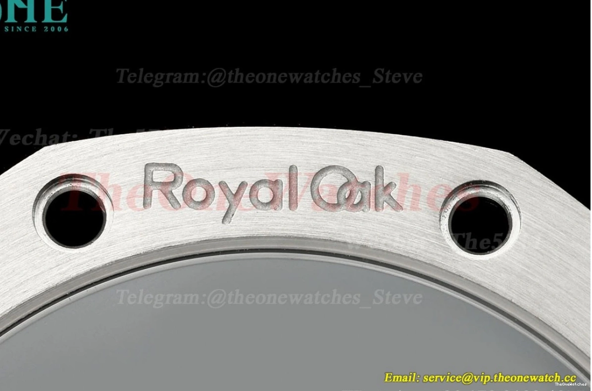 TKF Royal A4302 41mm Clone Super SS Black Dial 15500 Oak SS 0322